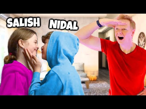 Salish & Nidal KISS ON CAMERA.. (Jordan Matter is MAD)