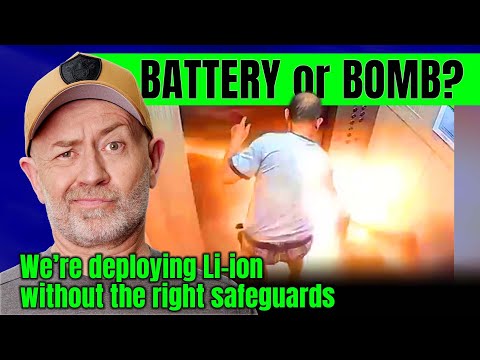 From lithium-ion 'battery' to 'bomb' in 3 seconds flat | Auto Expert John Cadogan