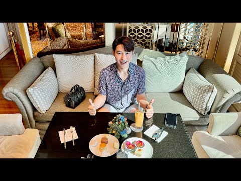 🍰曼谷雅典娜豪華精選酒店行政酒廊下午茶 Afternoon Tea in Royal Club Lounge at The Athenee Hotel, Bangkok 泰國飯店行政貴賓廳一鏡到底開箱