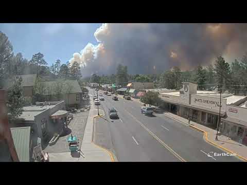 Southern New Mexico Fires Converge on Ruidoso