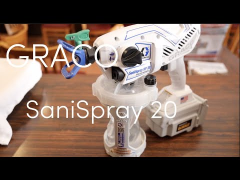 The Ultimate Pandemic $1000 Sanitizer Gun! - GRACO HP SaniSpray 20 - Hands on Review