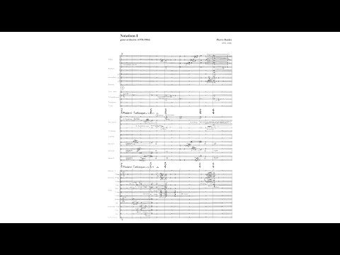 Pierre Boulez - Notations I-IV & VII, for large orchestra