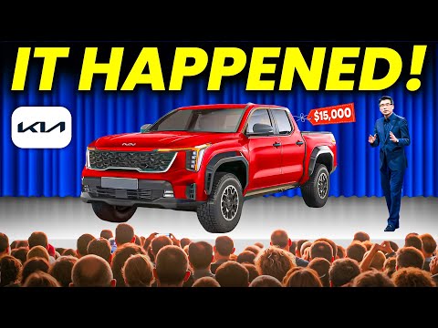 Kia CEO Reveals New $15,000 Pickup Truck & SHOCKS The Entire Industry!