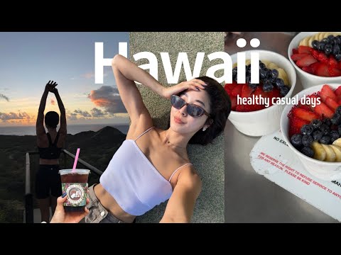 Hawaiiヘルシー生活が最高すぎて、移住したくなるVLOG