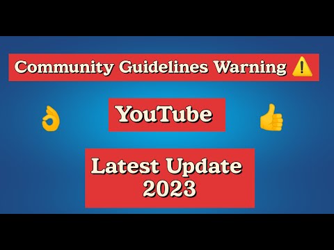 Youtube update about community Guidelines Warning ⚠️ 2023 #trending  #youtubeupdate #ayyanshabbir