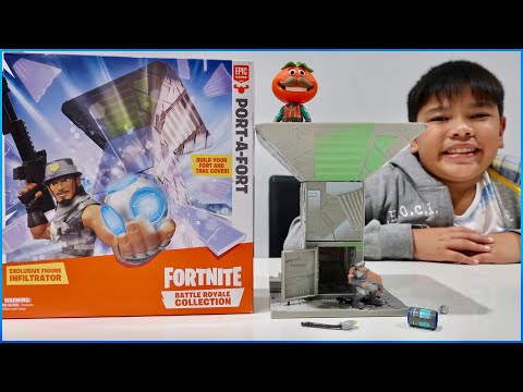 FORTNITE PORT-A-FORT TOY BATTLE ROYALE COLLECTION