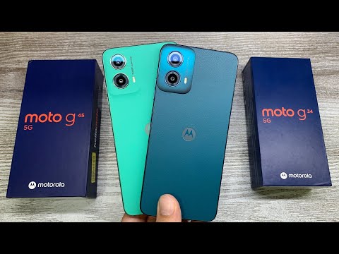 Moto G45 5g vs Moto G34 5g - Best konsa ? | 8gb ram / 128gb storage 🔥| Gaming Processor 🎮