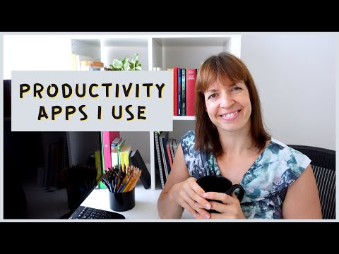 What productivity and habit tracking apps do I use?