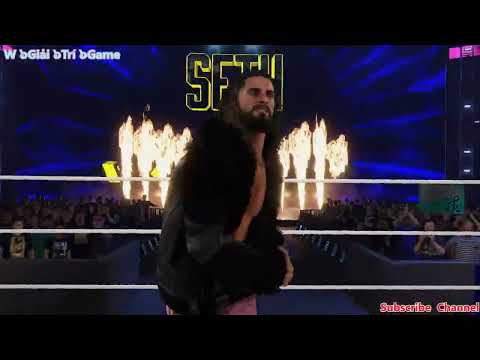 WWE 2K24 CM PUNK VS. SETH FREAKIN ROLLINS #2024 #wwe #sports