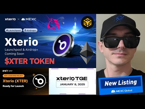 $XTER - XTERIO TOKEN TGE CRYPTO COIN HOW TO BUY XTER MEXC GLOBAL BYBIT BNB ETH BSC BLOCKCHAIN GAMES