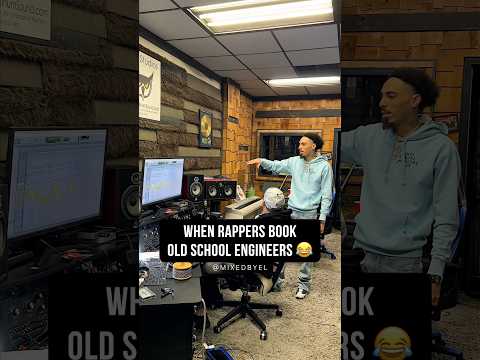 When Rappers Book Old School Audio Engineers