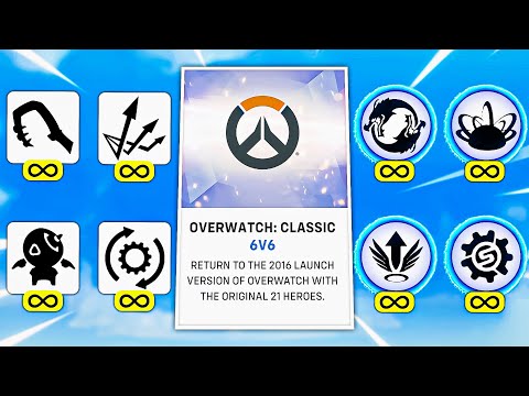 INFINITE Abilities VS INFINITE Ultimates, But It's Overwatch CLASSIC