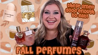 MY FAVORITE PERFUMES FOR FALL! 🍂 Cozy Gourmand Fragrances To Try This Season!