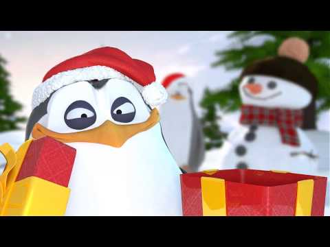 Penguin Christmas greeting