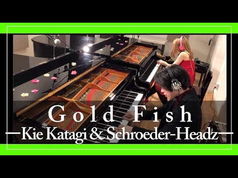 【連弾】Gold Fish / Kie Katagi & シュローダーヘッズ【 ピアノ× ピアノ ×ドラム 】COVER -内田さつき（MAY）さんとコラボ