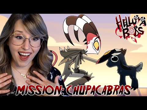 THEATRE NERD REACTS TO HELLUVA BOSS - MISSION: CHUPACABRAS - HELLUVA SHORTS 4