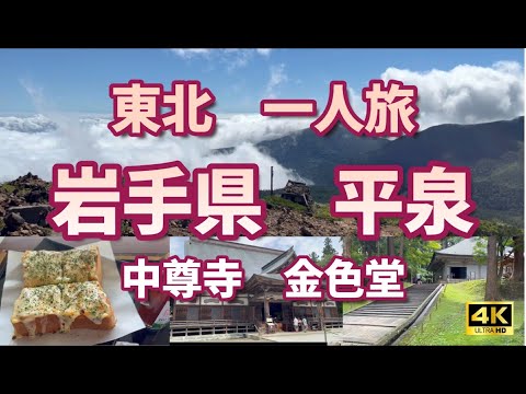 東北一人旅、岩手県、平泉、『中尊寺金色堂』！大阪を旅立ち、仙台から岩手県中尊寺に向かいます。世界遺産、平泉の一角、中尊寺は一見の価値ありです。