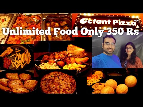 Unlimited 101 Food items in Rs 350 only | Octant Pizza | Unlimited Pizza in Pune | Food Vlog