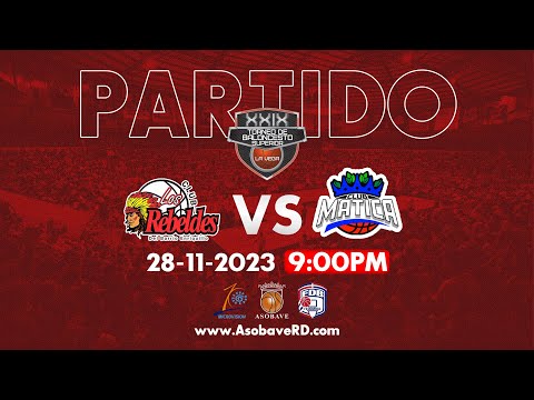 PARTIDO TBS LA VEGA: ENRIQUILLO VS MATICA | 28-11-2023