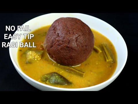 WEIGHT LOSS & DIABETIC FRIENDLY RECIPES 👌👌 || Easy Ragi mudde / Ball || Ragi/ Finger Millet recipes