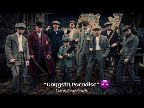 Gangsta Paradise 😈 | Peaky Blinders 4K Musical 🔥| Thomas And Tom Hardy