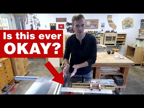 A common table saw misunderstanding #shorts