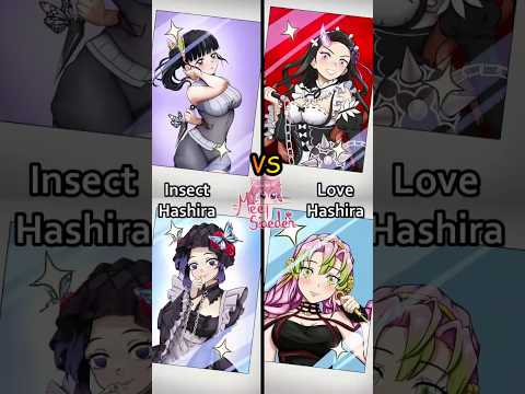 LOVE Hashira Vs INSECT Hashira - Kimetsu no Yaiba #AnimeCosplay Battle | Which is Best?の卒業アルバム #if