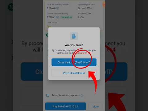 Mpokket Quick Loan First Installment Pay For Converting Loan Into EMI || Mpokket App Quick Loan EMI