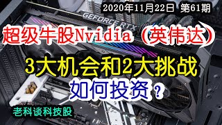 NVIDIA( 英伟达)有哪３机遇和２大风险？接下来该如何投资？