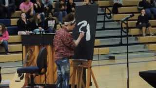 Speed Painting - Oswego High School Talent Show Winner