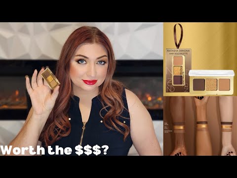 Natasha Denona Baby Gold Palette is SO HUGE MY WORLD EXPLODES / Review / Look / Swatches