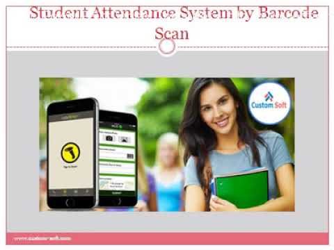 Student Attendance System by Barcode Scan by CustomSoft