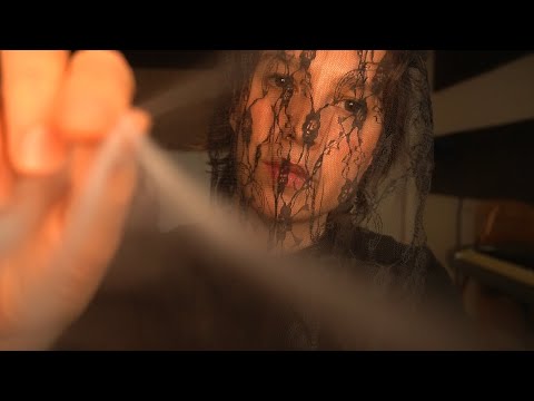 ASMR Removing Spiderwebs From Your Hair (visual triggers & inaudible whispering)