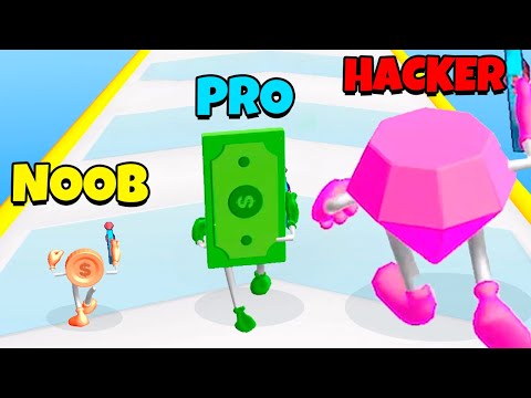 NOOB vs PRO vs HACKER - Level Up Money