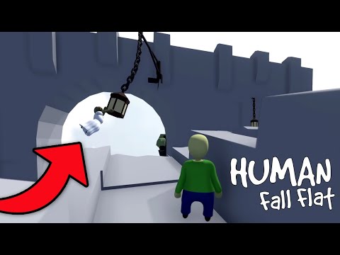 BALDI AND GRANNY DOING INSANE TRICKS in HUMAN FALL FLAT