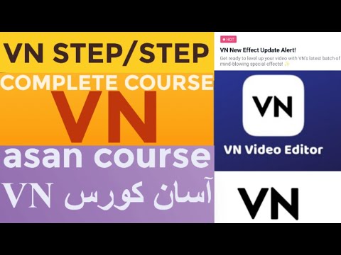 Vn app se editing kese karien Vn video editor kesa use karien Vn editing Tutoriol👆