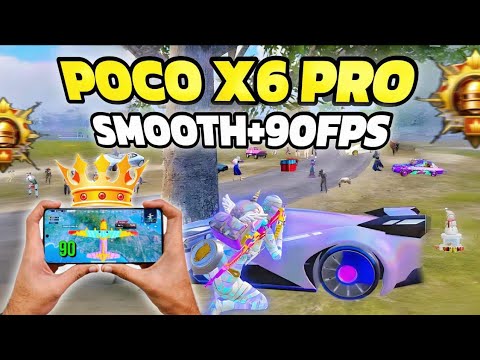 Poco x6 pro 🔥 smooth + 90fps hard🥵 gameplay 3.3 update 🔥