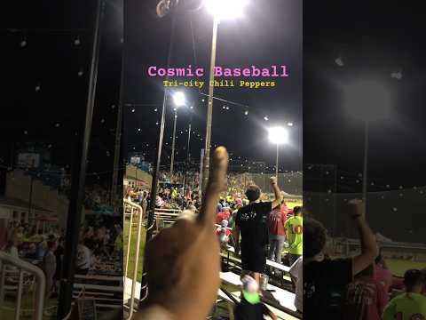 Lights Out 3,2,1⚾️Cosmic Baseball #cosmic #neon #baseball #new #trending