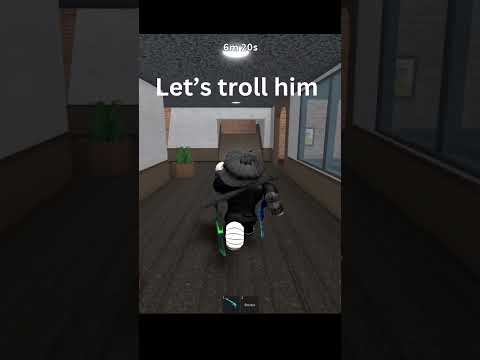 The troll went wrong 😨.. #mm2 #mm2edit #memes #troll #roblox #murdermystery2