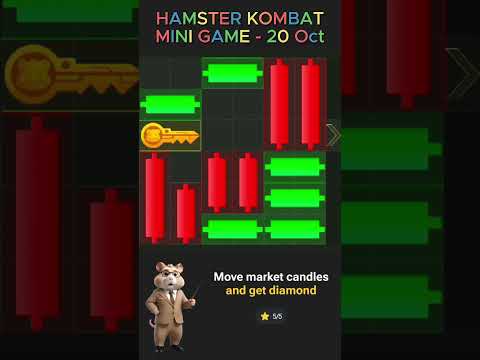 Hamster Kombat New Season Mini Game Solution 20 October 2024