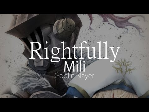 【HD】哥布林殺手Goblin Slayer OP - Mili - Rightfully【中英字幕】