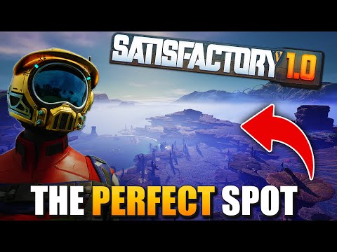 This is The PERFECT Spot - Satisfactory 1.0 Lets Play Ep.03