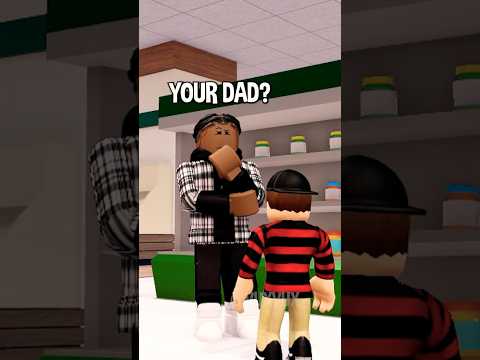 When I refer to a STRANGER as my DAD #roblox #berryave #shorts