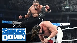 Carmelo Hayes overcomes Andrade in thriller: SmackDown highlights, Aug. 30, 2024