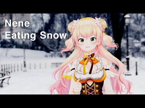 Nene Eating Snow but it was Sand [Eng sub / hololive]