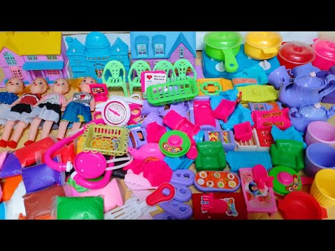 Minutes Satisfying With Unboxing Hello Kitty Sanrio Kitchen Set | Cutee Tiny Kitchen Set Review Toys