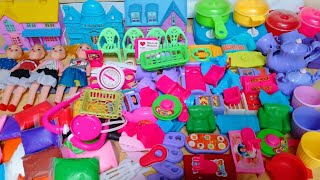 Minutes Satisfying With Unboxing Hello Kitty Sanrio Kitchen Set | Cutee Tiny Kitchen Set Review Toys