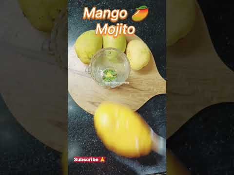 Mango 🥭 Mojito#summer drink#@Homestylecooking2848