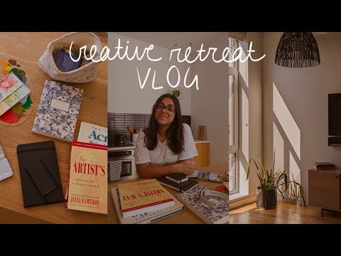 I went on a slow living creative retreat | WEEKEND IN MY LIFE VLOG