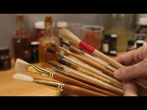 Oil Paint Brushes from Beginner to Master